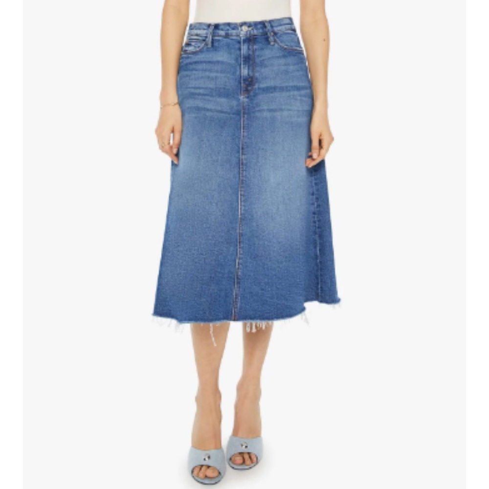 MOTHER Circle Midi Fray size 27 NWT